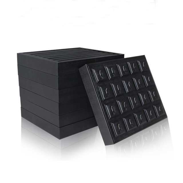 FADELI JINSKY Leather Jewelry Display Trays Jewellery Bespoke Tray Ring Bracelet Bangle Pendant Organizer Trays Stackable