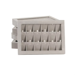 FADELI Custom Velvet + Acrylic Trays Available for Men's Watches and Rings Jewelry Women Jewelry Display Tray Set