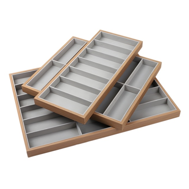 FADELI High Quality Eyewear Store Counter Sunglasses Shelves Display Prop 7 12 18 Grids Sunglasses Decoration Trays Wood Jewelry Tray