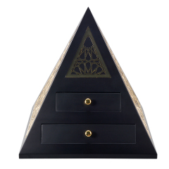 FADELI Triangle Wood Boxes Pyramid Cabinet Humidor Cigar Boxes Wholesale