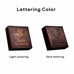 FADELI Custom Wooden Boxes Rustic Wood Cigar Box With Sliding Lid Humidor Cigar Box Cigar Case