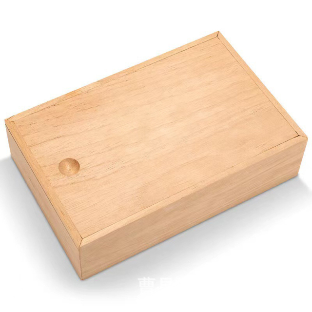 FADELI New Wooden Cigar Box with Sliding Lid Cigar Storage Box Large Capacity Sealed Cigar Humidor