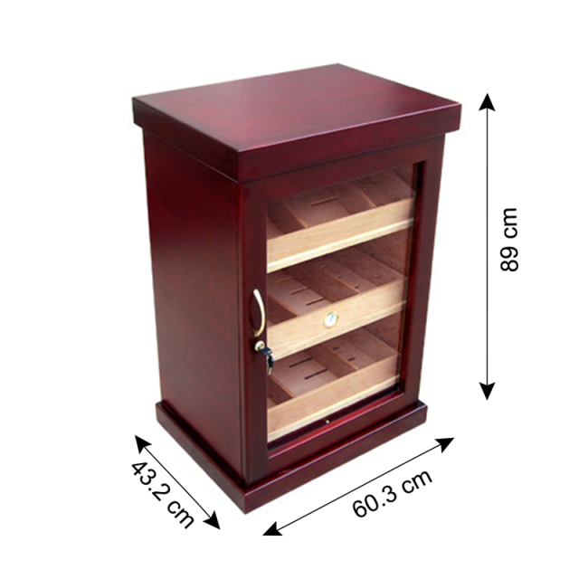 FADELI 500 Cherry Cigar Display Humidors for Sale Used Humidor Cabinet Cigar Room Large Cigar showcase Rack Cabinet Humidor