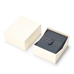 FADELI New Arrival PU Leather and Velvet Color Multiple Available Ring Earrings Box Store Jewelry Box Display Packaging