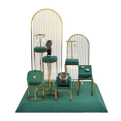 Luxury Jewelry Display Factory Design Display Cabinet Set Jewelry Store Cabinets