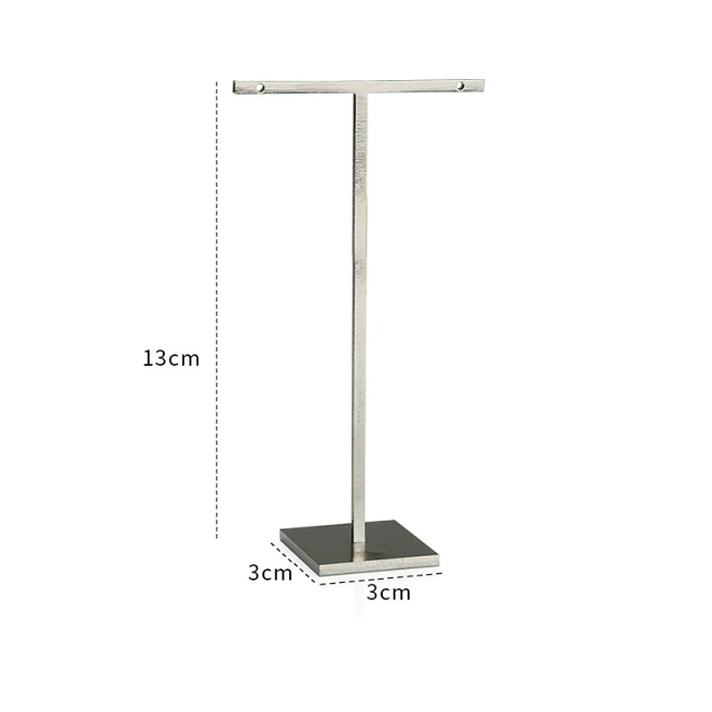 FADELI New T-shaped Metal Jewelry Display Stands for Earrings Earring Display Stand Earring Holder