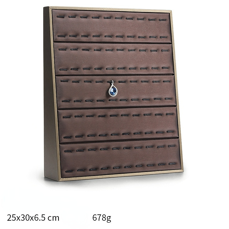 New PU Leather Jewelry Display Tray for Ring Bracelet Earring Necklace Jewelry Storage Jewelry Display Props