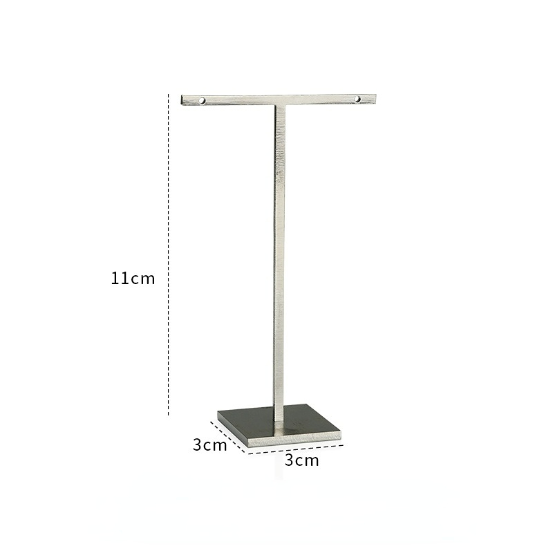 FADELI New T-shaped Metal Jewelry Display Stands for Earrings Earring Display Stand Earring Holder