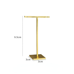FADELI New T-shaped Metal Jewelry Display Stands for Earrings Earring Display Stand Earring Holder