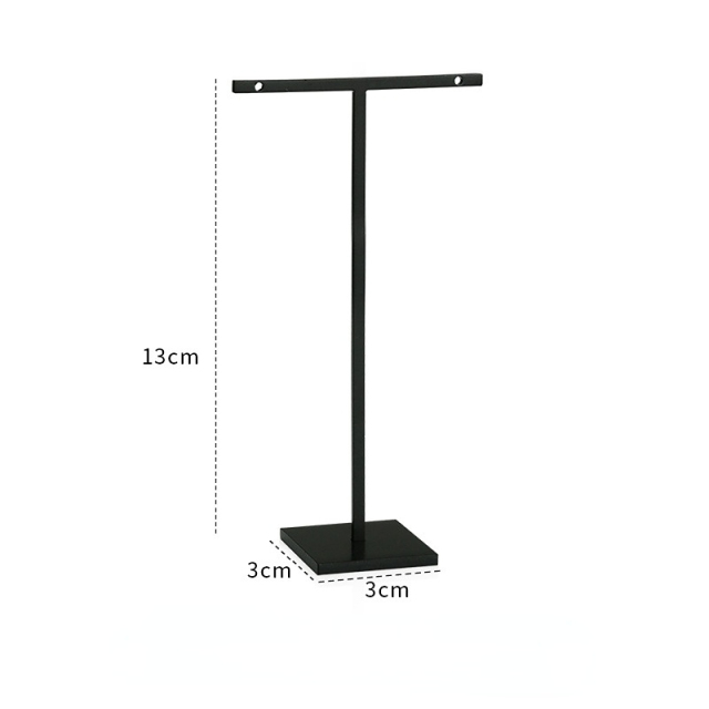 FADELI New T-shaped Metal Jewelry Display Stands for Earrings Earring Display Stand Earring Holder