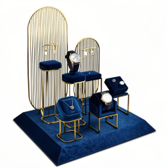 Luxury Jewelry Display Factory Design Display Cabinet Set Jewelry Store Cabinets