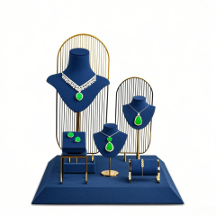 Luxury Jewelry Display Factory Design Display Cabinet Set Jewelry Store Cabinets