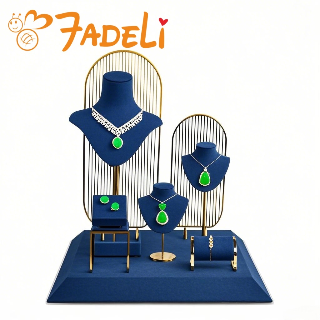 Luxury Jewelry Display Factory Design Display Cabinet Set Jewelry Store Cabinets