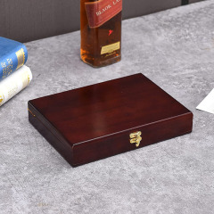 FADELI Humidor Cigar Box Wooden Paint with Grooves Inside Natural Cedar Wood Luxury Custom Box Gift