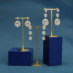 FADELI New T-shaped Metal Jewelry Display Stands for Earrings Earring Display Stand Earring Holder