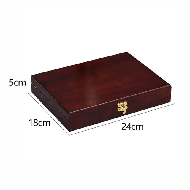 FADELI Humidor Cigar Box Wooden Paint with Grooves Inside Natural Cedar Wood Luxury Custom Box Gift