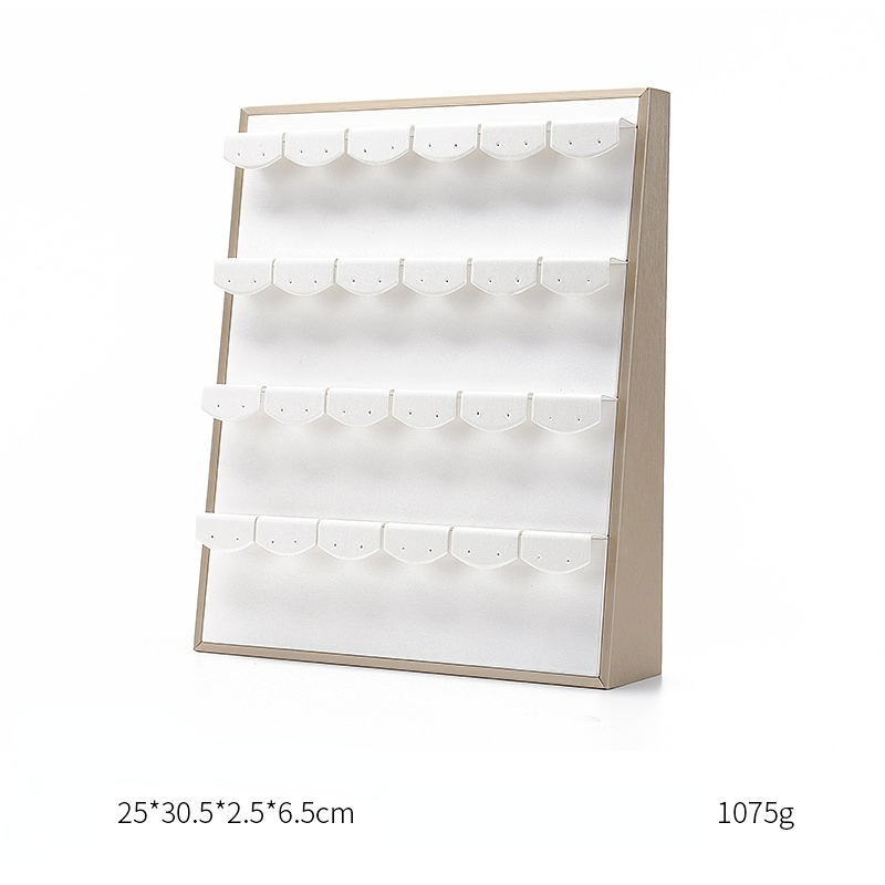 New PU Leather Jewelry Display Tray for Ring Bracelet Earring Necklace Jewelry Storage Jewelry Display Props