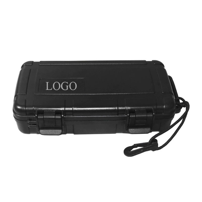 FADELI Portable Cigar Box Waterproof Small Tool Equipment Protective Plastic Case Hard Foam Humidors Used to Hold Cigars
