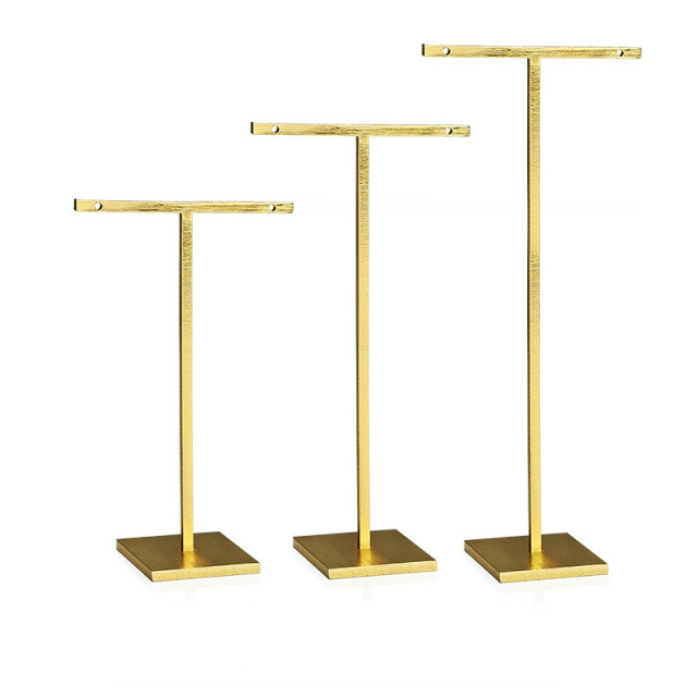 FADELI New T-shaped Metal Jewelry Display Stands for Earrings Earring Display Stand Earring Holder