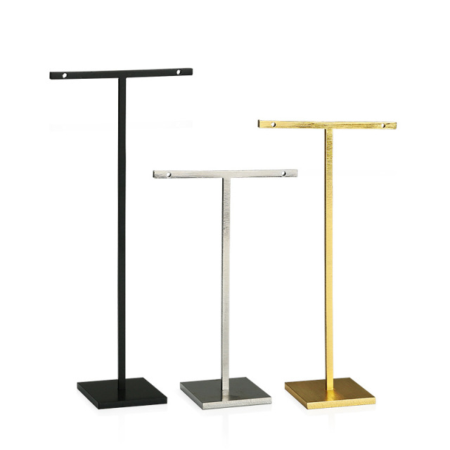 FADELI New T-shaped Metal Jewelry Display Stands for Earrings Earring Display Stand Earring Holder