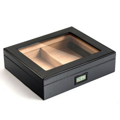 FADELI Cigar Box Unique Small Wood Gift Box Cigarette Case Luxury Solid Ceder Wooden Cigar Humidor Wholesale
