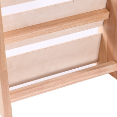 FADELI Factory-customized Three-Layer Solid Wood Necklaces Bracelets Jewelry Display Stand Jewelry Display Props