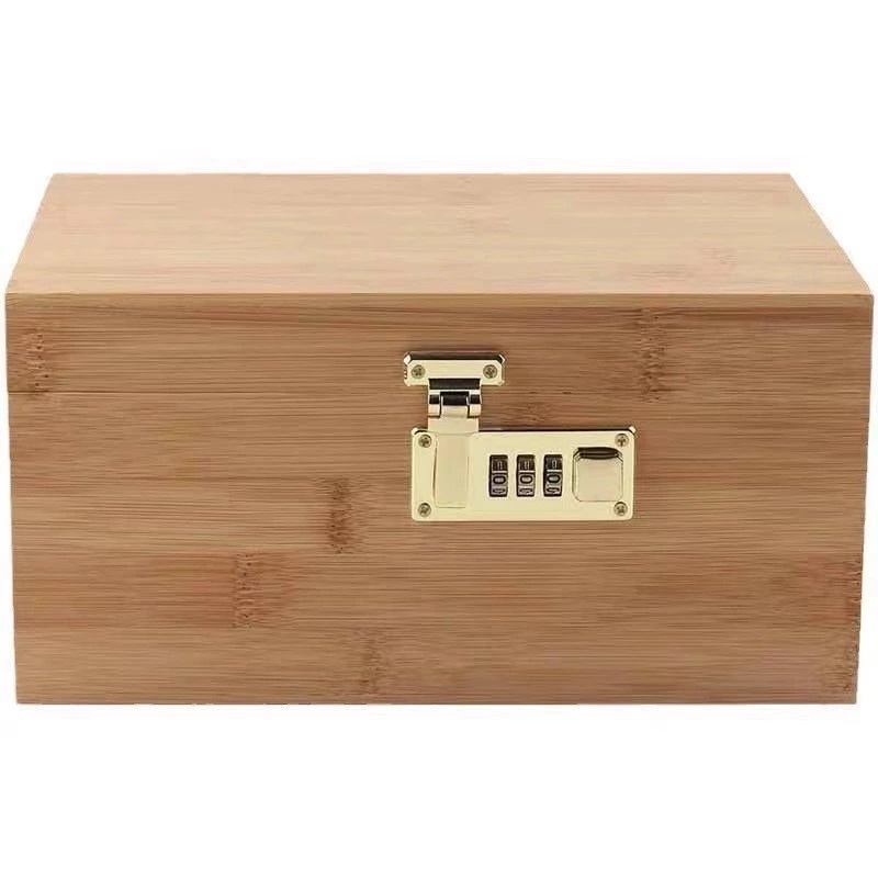 FADELI Cigar Box Storage Case Wooden Household Cigarette Set Foreign Trade Humidor Box Large Capacity