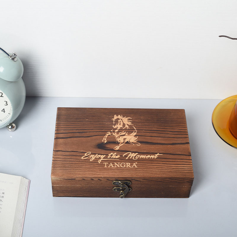 FADELI Wood Cigar Box Storage Cases Customized Logo Handmade Humidor Wooden Cigar Boxes Cigarette Cabinet