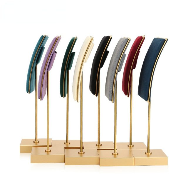 FADELI Colorful Handmade Metal Jewelry Display Stand Necklace Display Stand for Shop