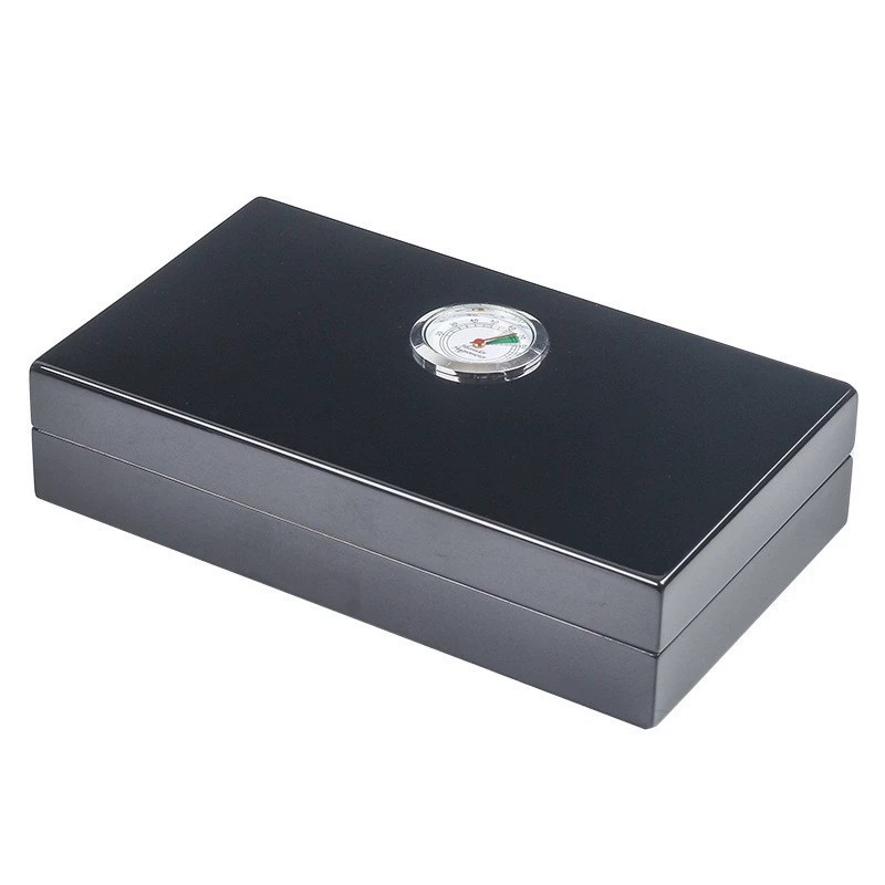 FADELI High Glossy Cigarette Cases Wood Cigar Humidor Cigar Box Wooden Gift Box Custom Case