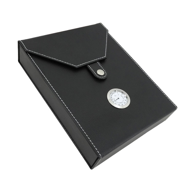 FADELI Cigar Case Pu Leather Travel Cigar Humidor Boxes Empty Leather Cigar Bag Wholesale Custom Logo