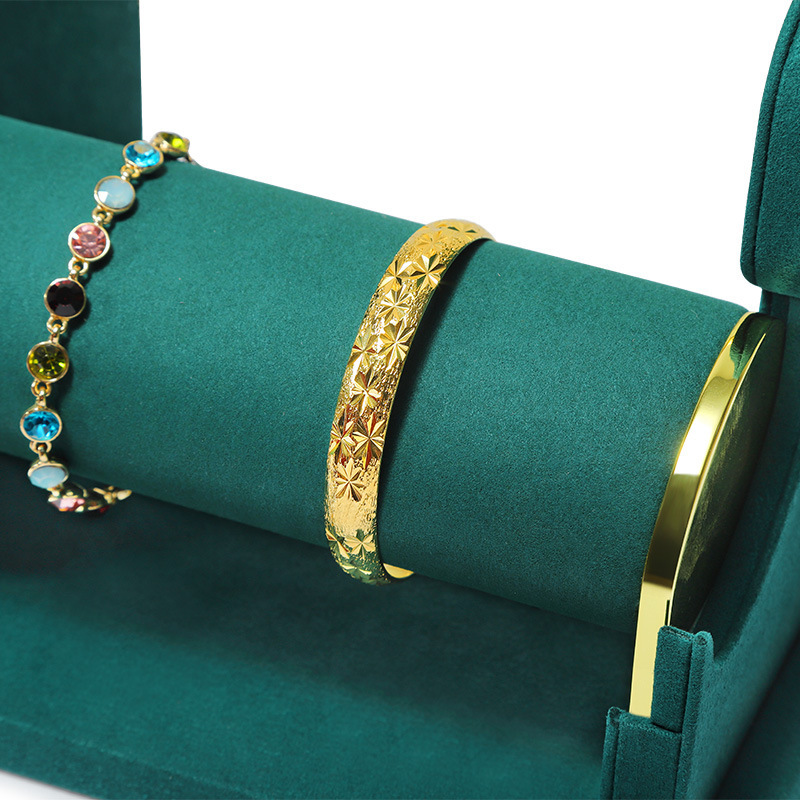 FADELI Jewelry Display Stand Watches Bracelets Jewelry Display Customized Microfiber Metal Bracelets Earrings Jewelry Rack
