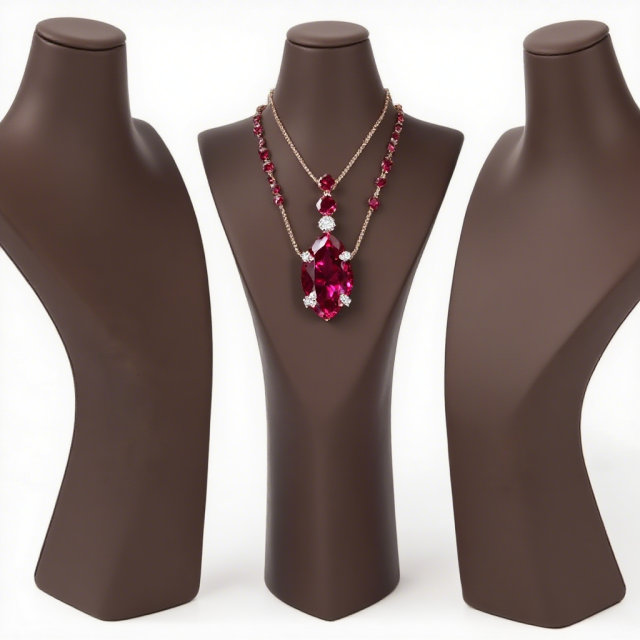FADELI Factory Unique Luxury Jewelry Displays Necklace Jewelry Display Stand Jewellery Display Mannequin for Jewelry