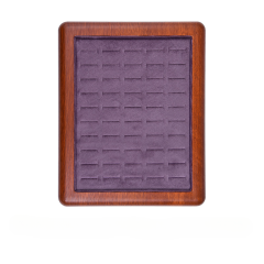 FADELI Original Designed Jewelry Ring Tray Purple Velvet Ring Trays