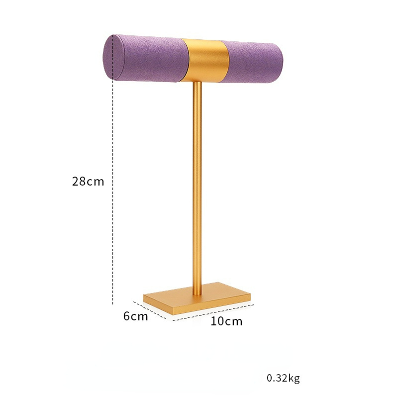 FADELI New T-bar Metal Jewelry Display Stand for Bracelet Watch