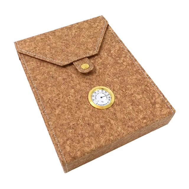 FADELI Cigar Case Pu Leather Travel Cigar Humidor Boxes Empty Leather Cigar Bag Wholesale Custom Logo