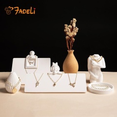 Creative and Minimalist Hand Made Gypsum Ornaments Ring Holders Jewelry Bracelets Necklace Holders No reviews yet