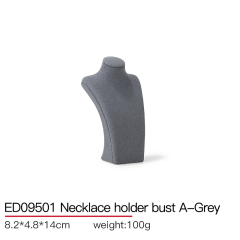 FADELI Custom Necks Bust Jewelry Mannequin Necklace Display Stands Set for Luxury Jewellery Store Showcase Cabinet