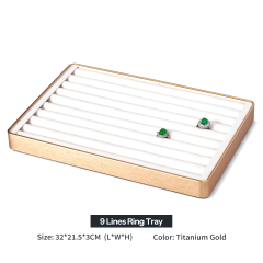 FADELI Custom Jewellery Packaging Display Trays Jewelry Organizer Display Tray for Displays
