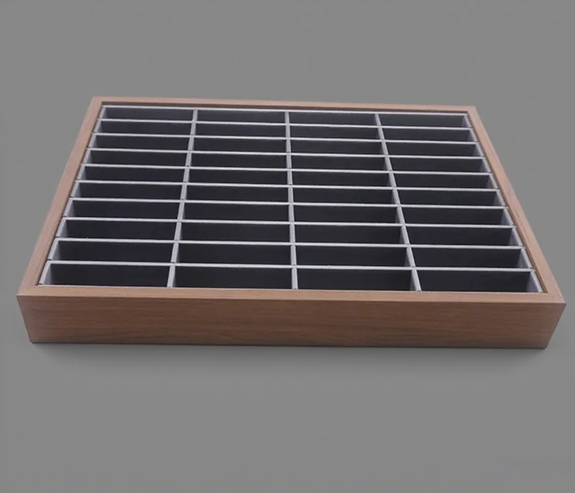 FADELI Wholesale Custom High-End Wooden Bangle Jewelry Display Tray Luxury Show Tray for Women's Jewelry Container