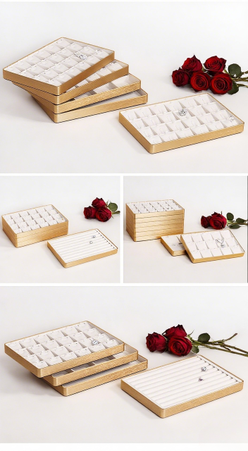 FADELI Custom Jewellery Packaging Display Trays Jewelry Organizer Display Tray for Displays