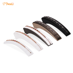 Factory Customized Pu Leather Jewelry Bracelet Stand Bracelet Holder Jewelry Display Stand for Necklace Bracelet