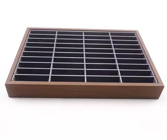 Wholesale Custom High-End Wooden Bangle Jewelry Display Tray Luxury Show Tray for Women's Jewelry Container