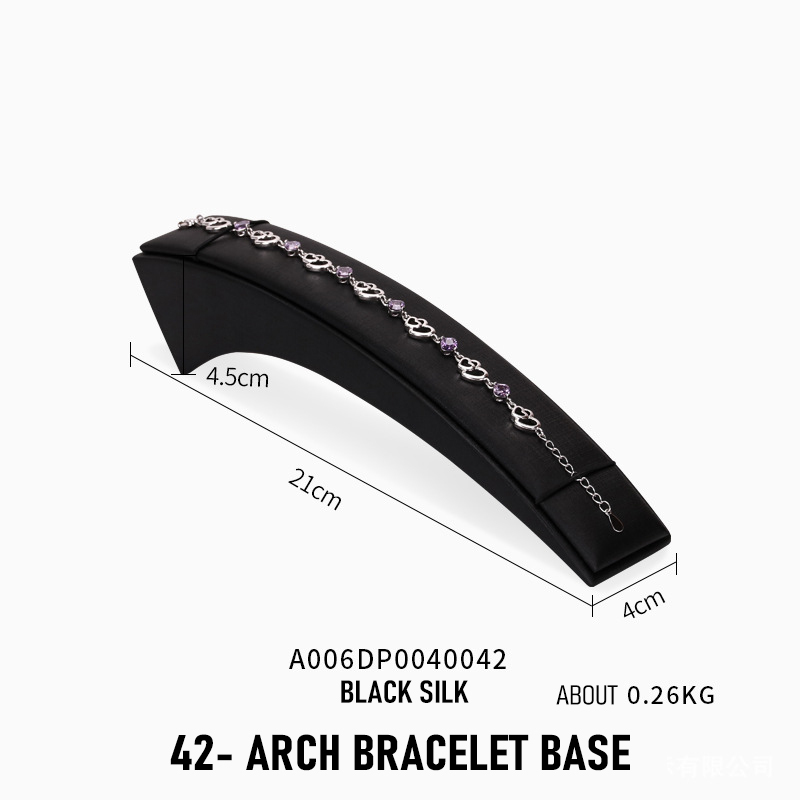 Factory Customized Pu Leather Jewelry Bracelet Stand Bracelet Holder Jewelry Display Stand for Necklace Bracelet