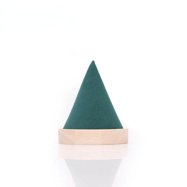 Creative New Solid Wood Microfiber Jewelry Display Stand Jewelry Display Props for Necklace Bangle Bracelet Ring