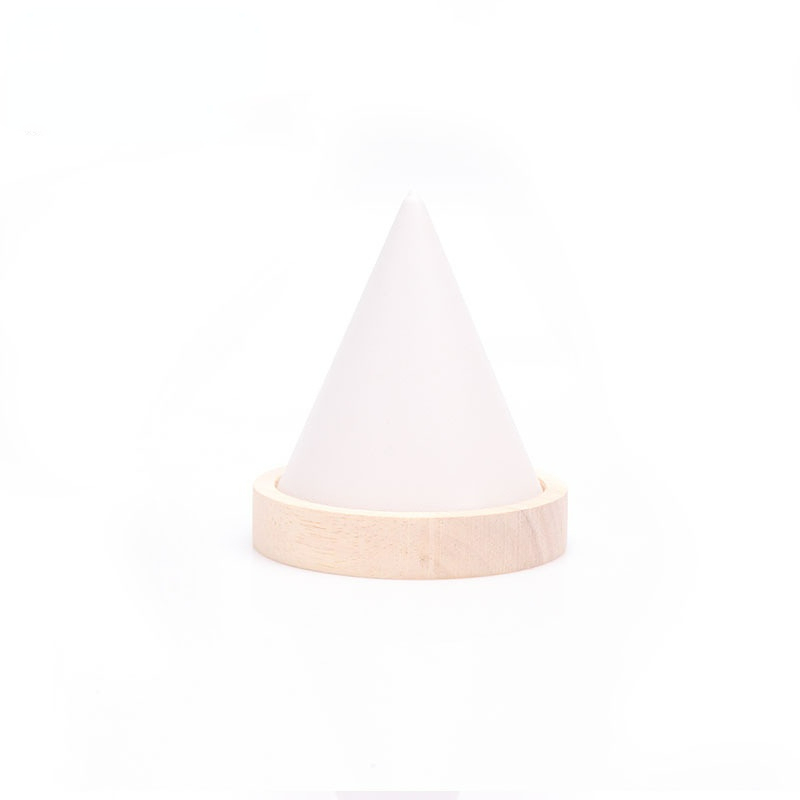 Creative New Solid Wood Microfiber Jewelry Display Stand Jewelry Display Props for Necklace Bangle Bracelet Ring