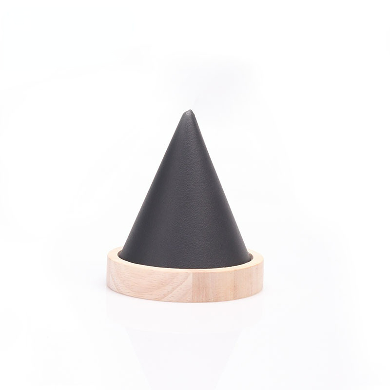 Creative New Solid Wood Microfiber Jewelry Display Stand Jewelry Display Props for Necklace Bangle Bracelet Ring