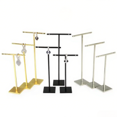 FADELI Jewelry Display Stands for Earrings T bar Metal Earring Display Stand Jewelry Display Earring Holder