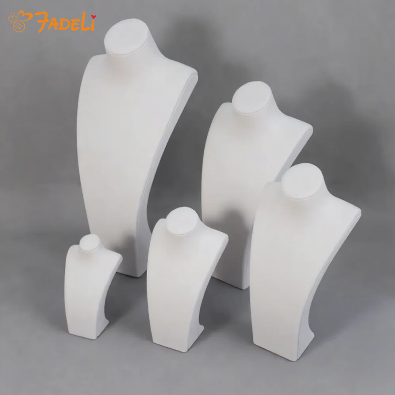 FADELI Factory Premium Custom Jewelry Bust Necklace Display Stand Jewelry Display Mannequin for Jewellery Display