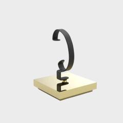 FADELI Luxury Custom Logo Metal Holder Counter Showcase Watch Display Stand